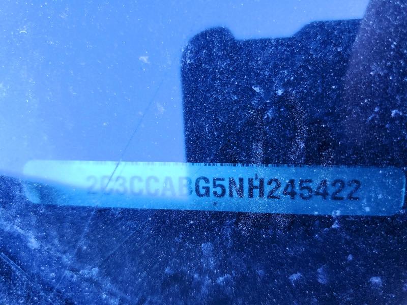 74903075 :رقم المزاد ، 2C3CCABG5NH245422 vin ، 2022 Chrysler 300 مزاد بيع