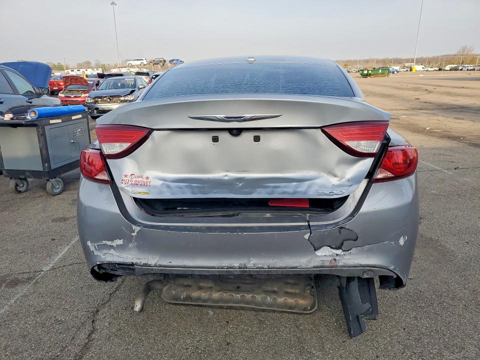 48182416 :رقم المزاد ، 1C3CCCABXFN701456 vin ، 2015 Chrysler 200 مزاد بيع