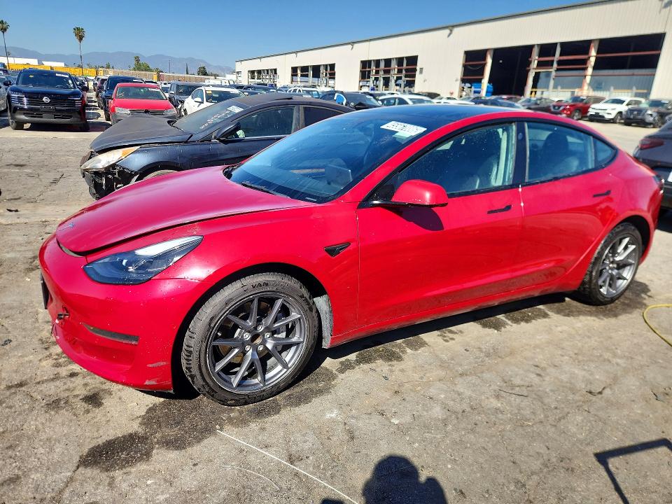 2022 Tesla Model 3 მანქანა იყიდება აუქციონზე, vin: 5YJ3E1EA7NF288906, აუქციონის ნომერი: 45567086