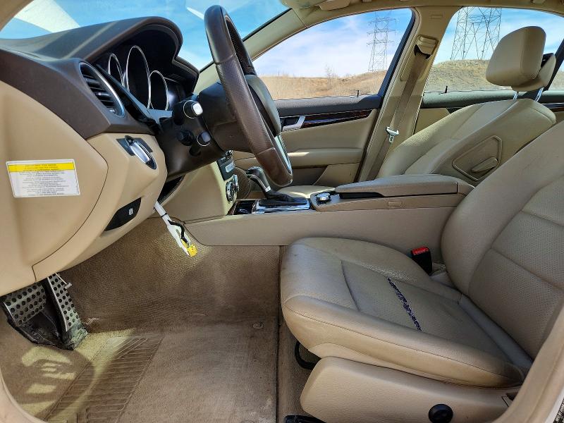46550896 :رقم المزاد ، WDDGF8AB2DR289448 vin ، 2013 Mercedes-benz C مزاد بيع
