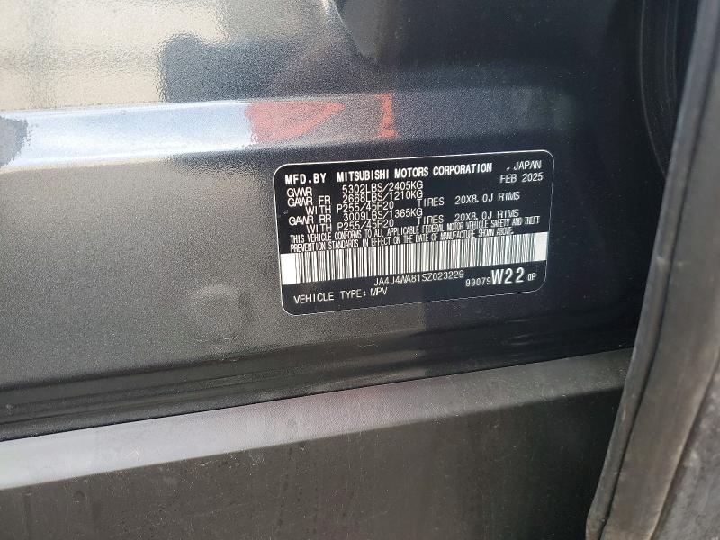 Продаж на аукціоні авто 2025 Mitsubishi Outlander, vin: JA4J4WA81SZ023229, номер лоту: 79842335