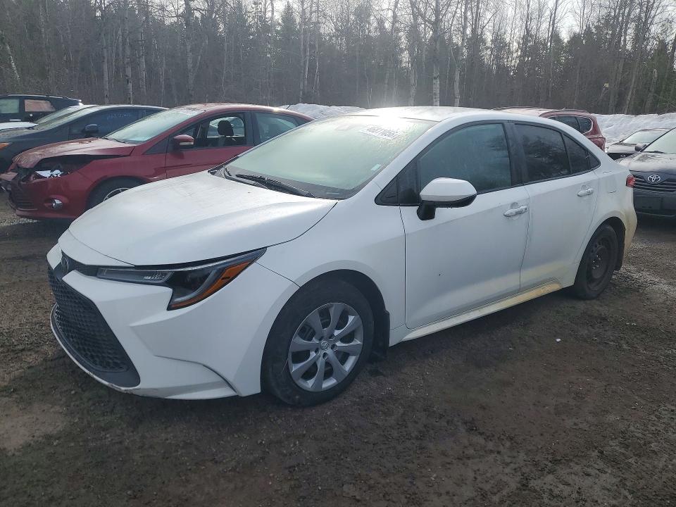 2022 Toyota Corolla Le 4dr მანქანა იყიდება აუქციონზე, vin: 5YFBPMBEXNP279314, აუქციონის ნომერი: 46811056