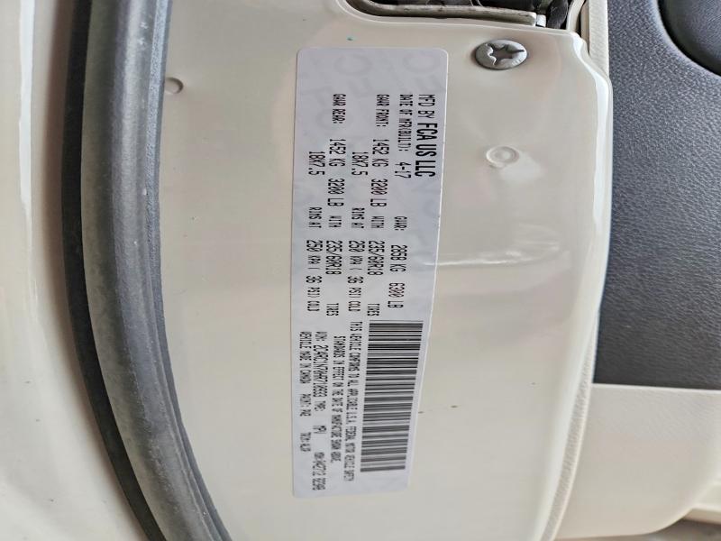 Продажа на аукционе авто 2017 Chrysler Pacifica, vin: 2C4RC1N70HR710933, номер лота: 79933775
