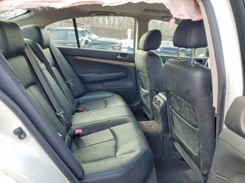 2011 Infiniti G25 Sedan მანქანა იყიდება აუქციონზე, vin: JN1DV6AR6BM451404, აუქციონის ნომერი: 79998625