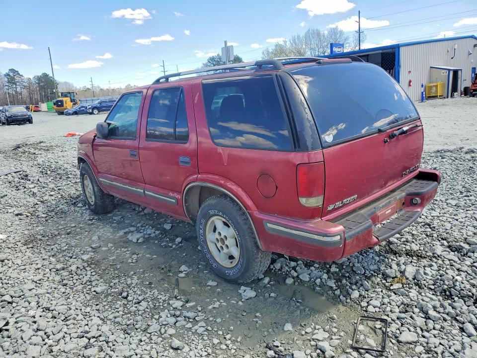 46471576 :رقم المزاد ، 1GNDT13W2XK219787 vin ، 1999 Chev Blazer 4d مزاد بيع