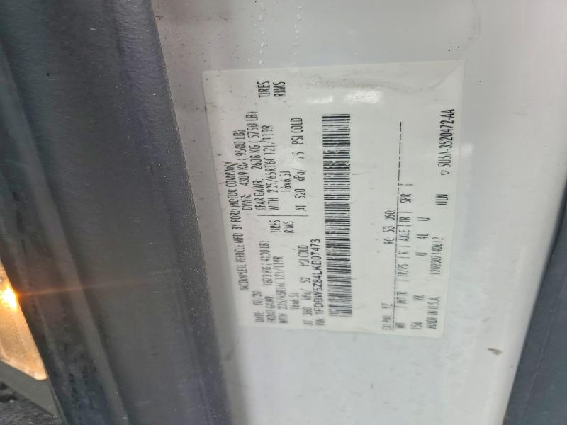 Продаж на аукціоні авто 2020 Ford Transit, vin: 1FDBW5Z84LKB07473, номер лоту: 79967095