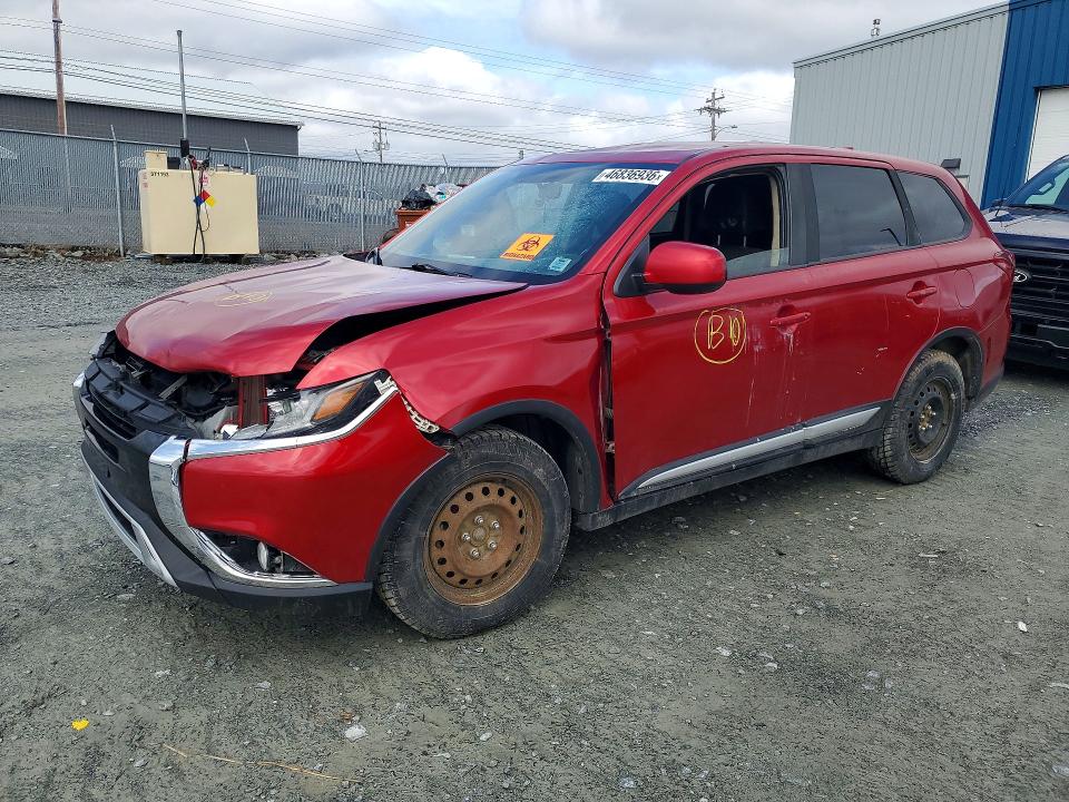 46836936 :رقم المزاد ، JA4AZ2A37LZ611653 vin ، 2020 Mitsubishi Outlander مزاد بيع
