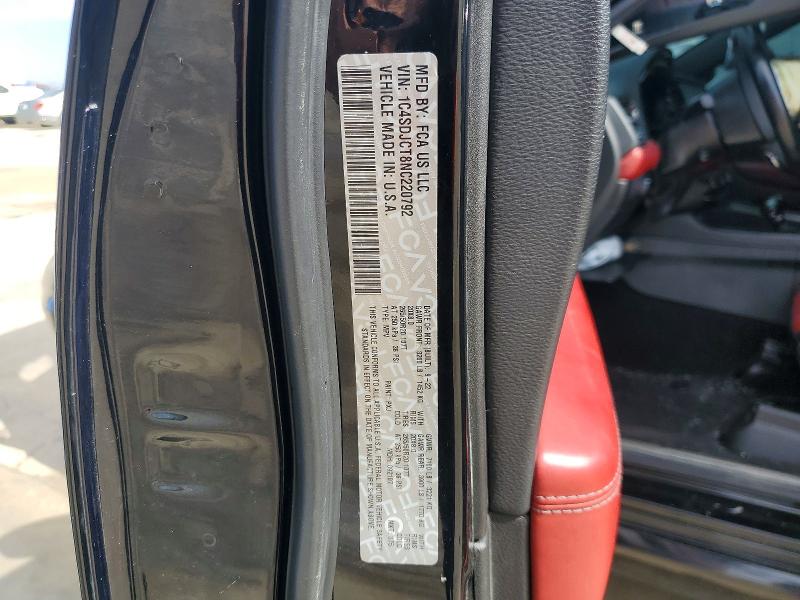 Продажа на аукционе авто 2022 Dodge Durango, vin: 1C4SDJCT8NC220792, номер лота: 45789446