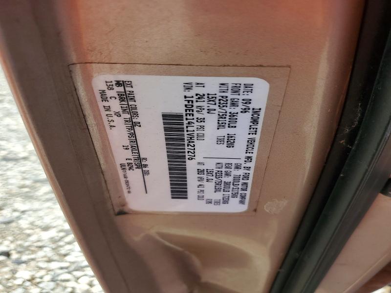 Продажа на аукционе авто 1997 Ford Econoline, vin: 1FDEE14L1VHA27276, номер лота: 42076776