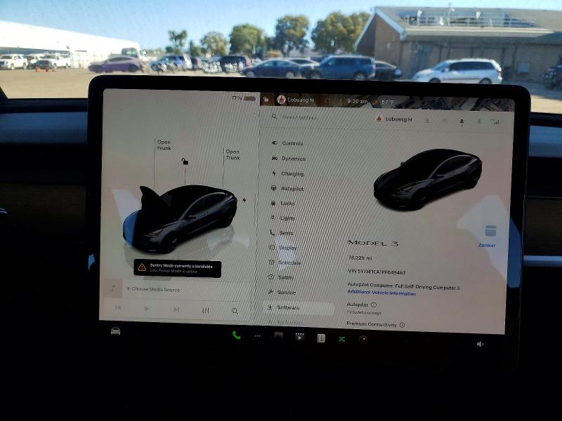 Продажа на аукционе авто 2023 Tesla Model 3, vin: 5YJ3E1EA1PF649467, номер лота: 79124135