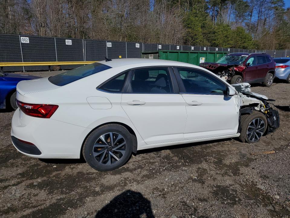 45556856 :رقم المزاد ، 3VW5X7BU8SM043590 vin ، 2025 Volkswagen Jetta مزاد بيع