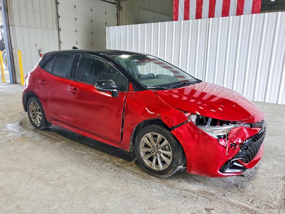 46695206 :رقم المزاد ، JTND4MBEXS3251238 vin ، 2025 Toyota Corolla Hatchback مزاد بيع