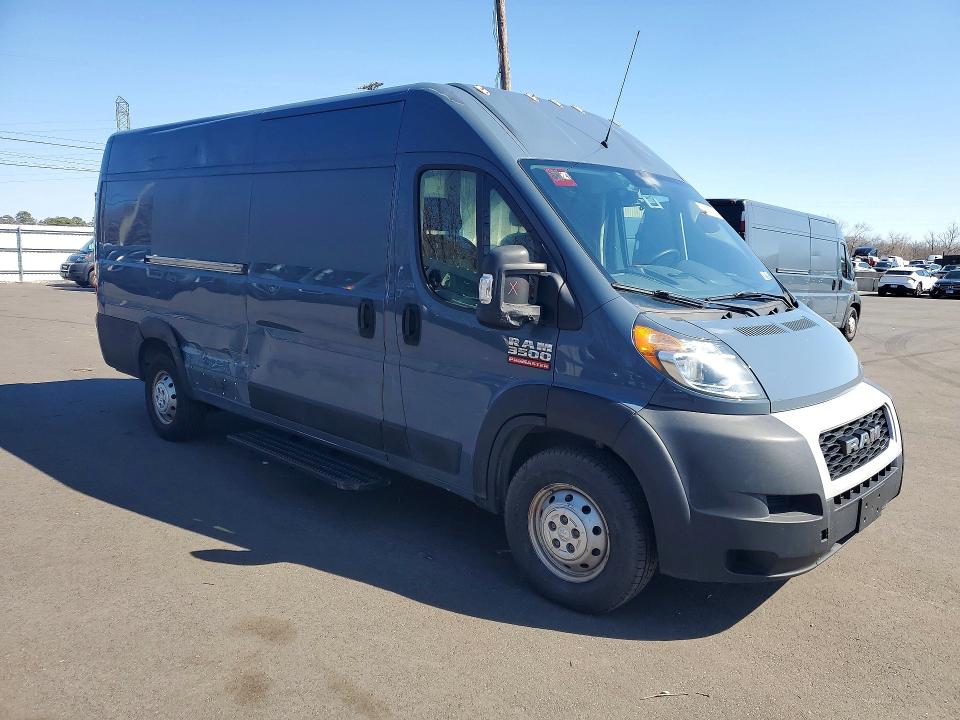 2020 Ram Promaster 3500 მანქანა იყიდება აუქციონზე, vin: 3C6URVJG5LE136918, აუქციონის ნომერი: 45508666