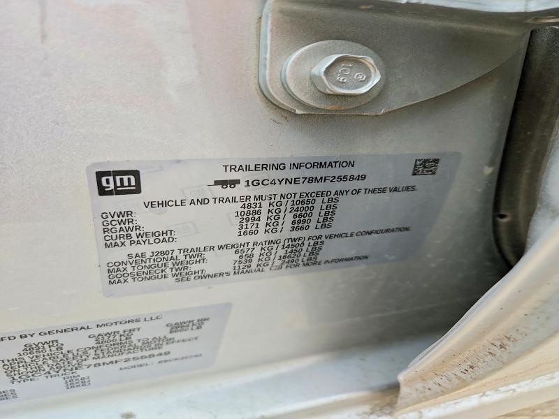 Продаж на аукціоні авто 2021 Chevrolet Silverado, vin: 1GC4YNE78MF255849, номер лоту: 79379795