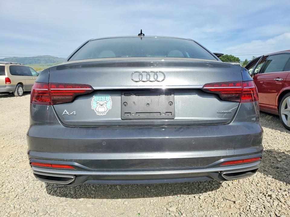 2021 Audi A4 მანქანა იყიდება აუქციონზე, vin: WAUDAAF47MA031421, აუქციონის ნომერი: 45870366