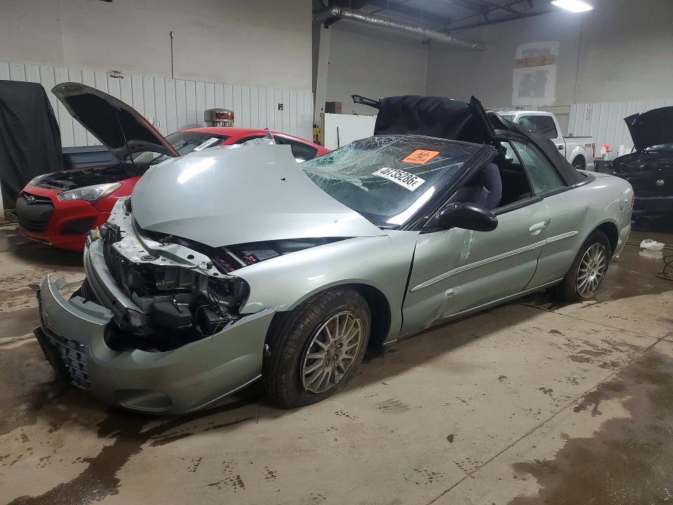 Продажа на аукционе авто 2006 Chrysler Sebring, vin: 1C3EL55R76N258243, номер лота: 46735286