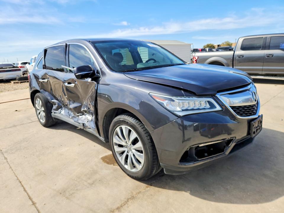 2014 Acura Mdx მანქანა იყიდება აუქციონზე, vin: 5FRYD3H47EB017482, აუქციონის ნომერი: 46317646