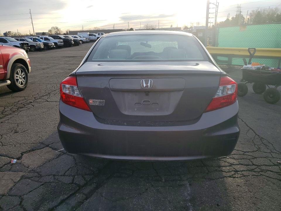 Продаж на аукціоні авто 2012 Honda Civic, vin: 19XFB2F57CE107710, номер лоту: 45675056