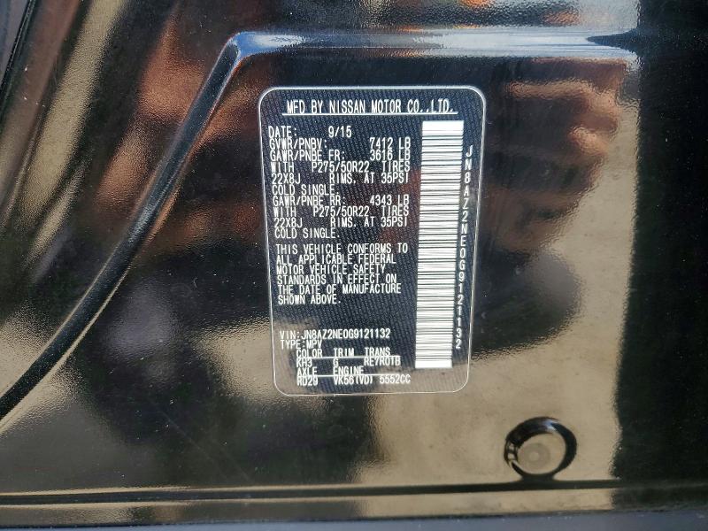2016 Infiniti Qx80 მანქანა იყიდება აუქციონზე, vin: JN8AZ2NE0G9121132, აუქციონის ნომერი: 79423085