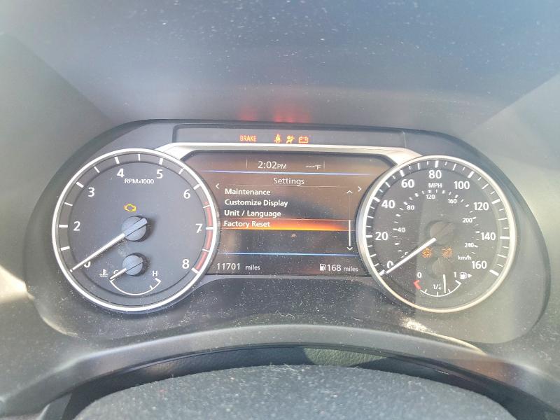 2022 Nissan Sentra მანქანა იყიდება აუქციონზე, vin: 3N1AB8CVXNY311262, აუქციონის ნომერი: 41941516