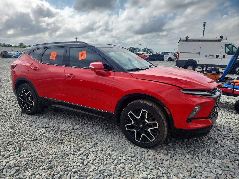 47591196 :رقم المزاد ، 3GNKBKRS0RS128318 vin ، 2024 Chevrolet Blazer مزاد بيع