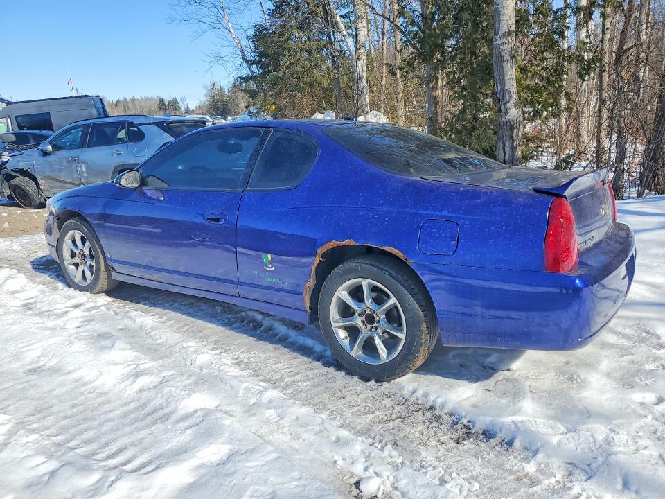 79180625 :رقم المزاد ، 2G1WK15N679308409 vin ، 2007 Chevrolet Monte Carlo مزاد بيع