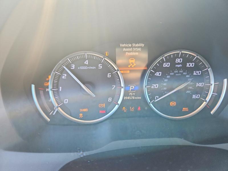 2018 Acura Mdx მანქანა იყიდება აუქციონზე, vin: 5J8YD4H57JL016938, აუქციონის ნომერი: 41945876