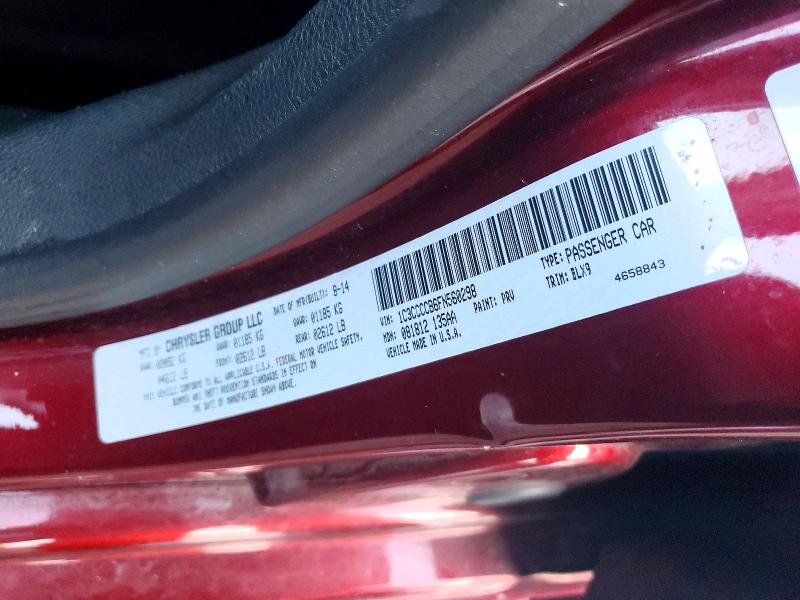 41818296 :رقم المزاد ، 1C3CCCCB6FN560298 vin ، 2015 Chrysler 200 مزاد بيع
