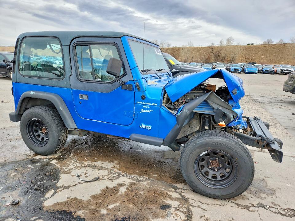 Продаж на аукціоні авто 1999 Jeep Wrangler / Tj, vin: 1J4FY19S4XP458357, номер лоту: 45982396