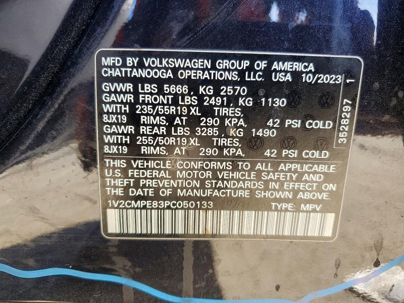 Продаж на аукціоні авто 2023 Volkswagen Id.4, vin: 1V2CMPE83PC050133, номер лоту: 79104005