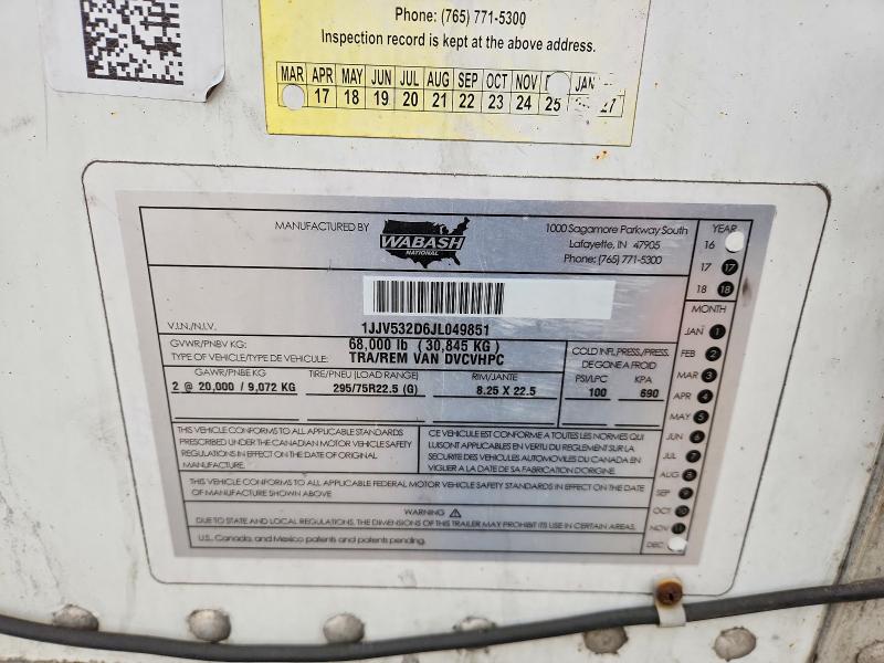 Продаж на аукціоні авто 2018 Waba Unknown, vin: 1JJV532D6JL049851, номер лоту: 52096156