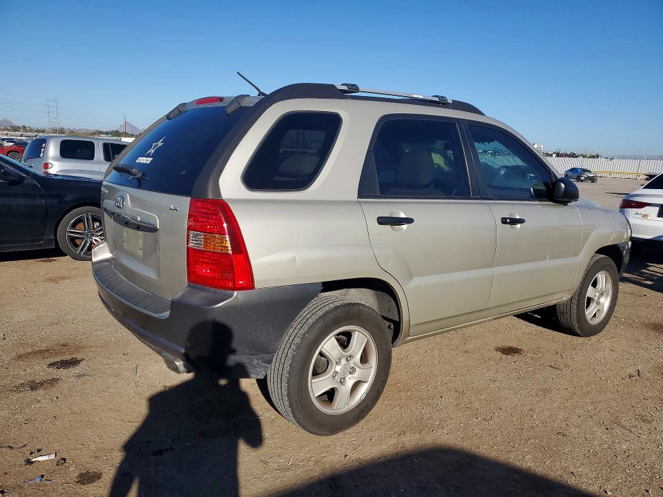 2007 Kia Sportage მანქანა იყიდება აუქციონზე, vin: KNDJF724477436900, აუქციონის ნომერი: 45524466