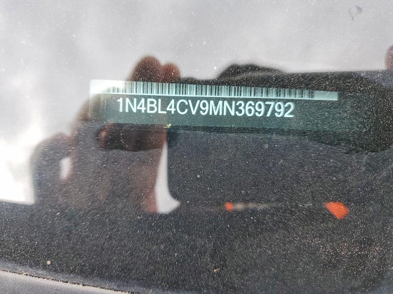 Aukcja sprzedaży 2021 Nissan Altima, vin: 1N4BL4CV9MN369792, numer aukcji: 48307246