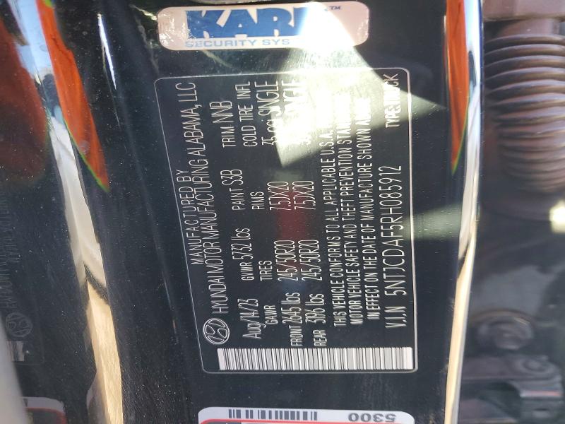 Продажа на аукционе авто 2024 Hyundai Santa Cruz, vin: 5NTJCDAF5RH085912, номер лота: 46022576