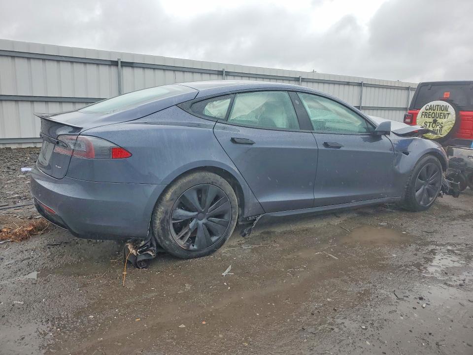 2021 Tesla Model S მანქანა იყიდება აუქციონზე, vin: 5YJSA1E63MF455053, აუქციონის ნომერი: 47474826