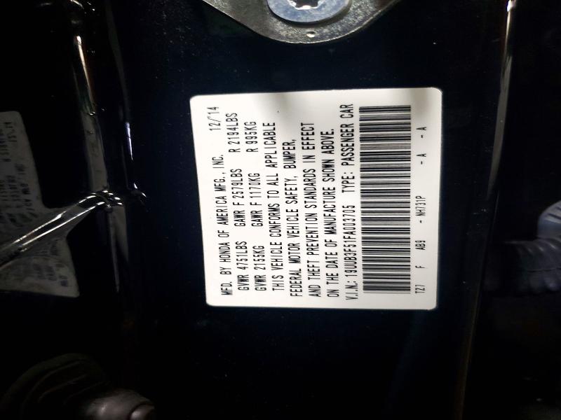 Aukcja sprzedaży 2015 Acura Tlx, vin: 19UUB3F51FA003705, numer aukcji: 48093596