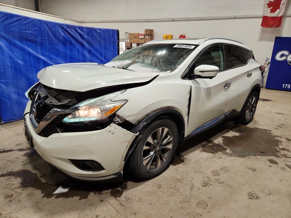 46061806 :رقم المزاد ، 5N1AZ2MH7HN194509 vin ، 2017 Nissan Murano مزاد بيع