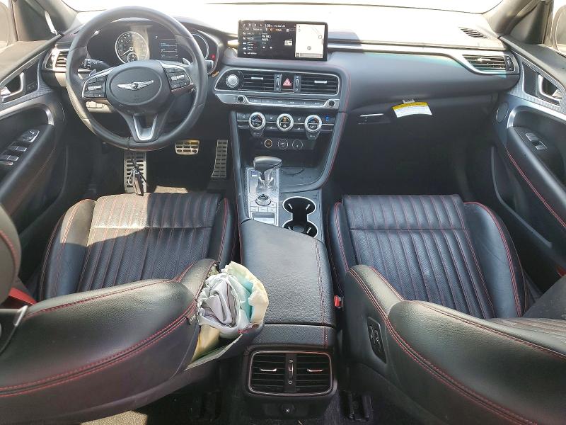 46769976 :رقم المزاد ، KMTG54TE0NU102771 vin ، 2022 Genesis G70 مزاد بيع