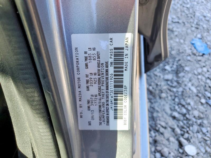 Auction sale of the 2014 Mazda 3, vin: JM1BM1W73E1111926, lot number: 41735326