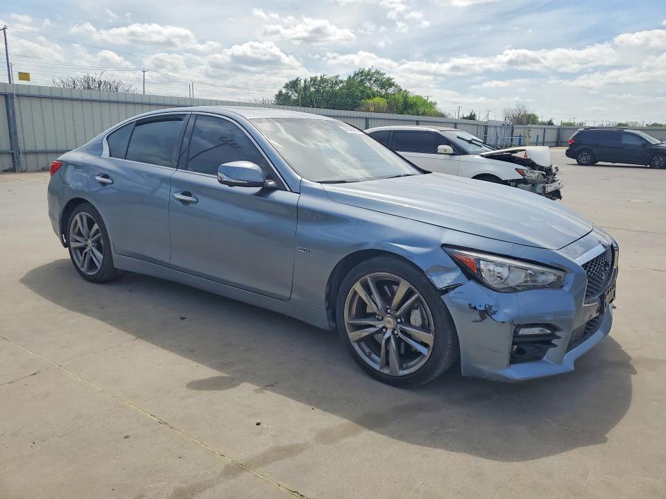 2017 Infiniti Q50 მანქანა იყიდება აუქციონზე, vin: JN1EV7AR9HM840525, აუქციონის ნომერი: 48355636
