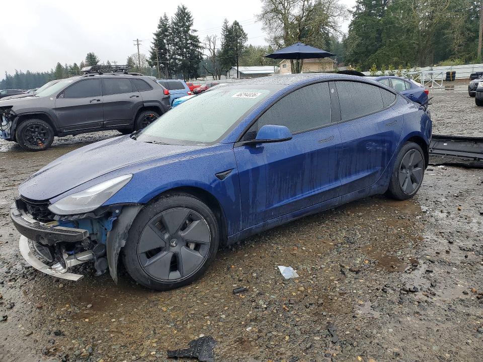Продажа на аукционе авто 2021 Tesla Model 3, vin: 5YJ3E1EB6MF937599, номер лота: 46294036