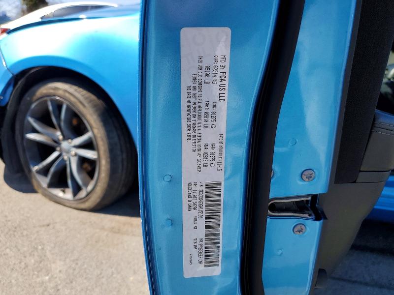 46493396 :رقم المزاد ، 2C3CDXHG3GH115150 vin ، 2016 Dodge Charger مزاد بيع