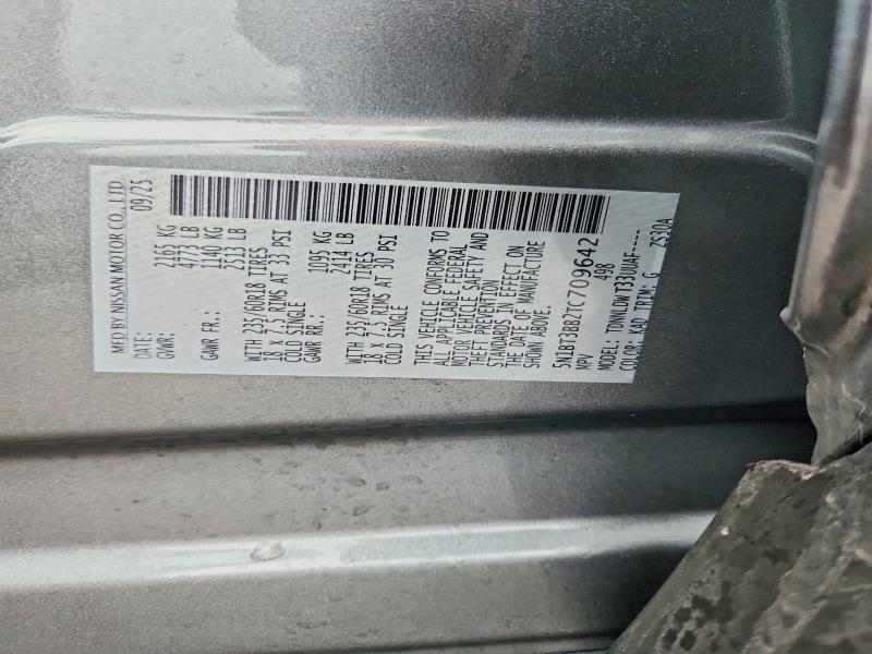 Aukcja sprzedaży 2026 Nissan Rogue, vin: 5N1BT3BB2TC709642, numer aukcji: 79761065