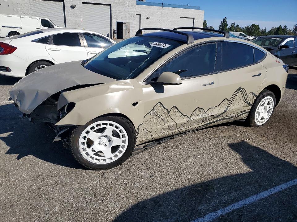 2018 Tesla Model 3 მანქანა იყიდება აუქციონზე, vin: 5YJ3E1EB6JF056168, აუქციონის ნომერი: 45495346