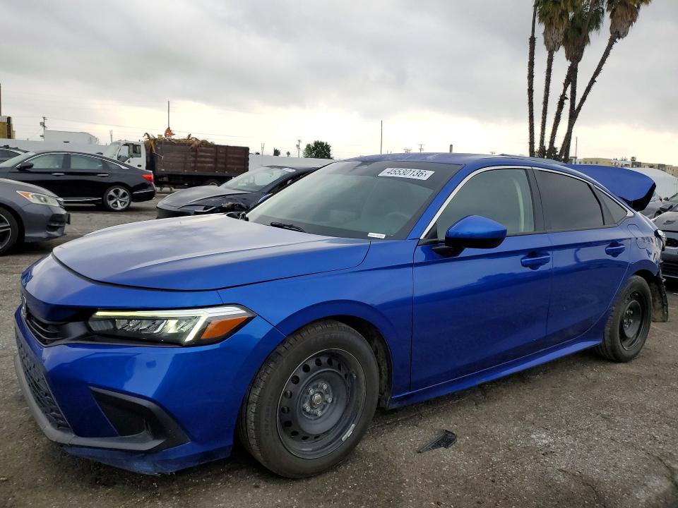 45530136 :رقم المزاد ، 2HGFE2F20NH545281 vin ، 2022 Honda Civic مزاد بيع