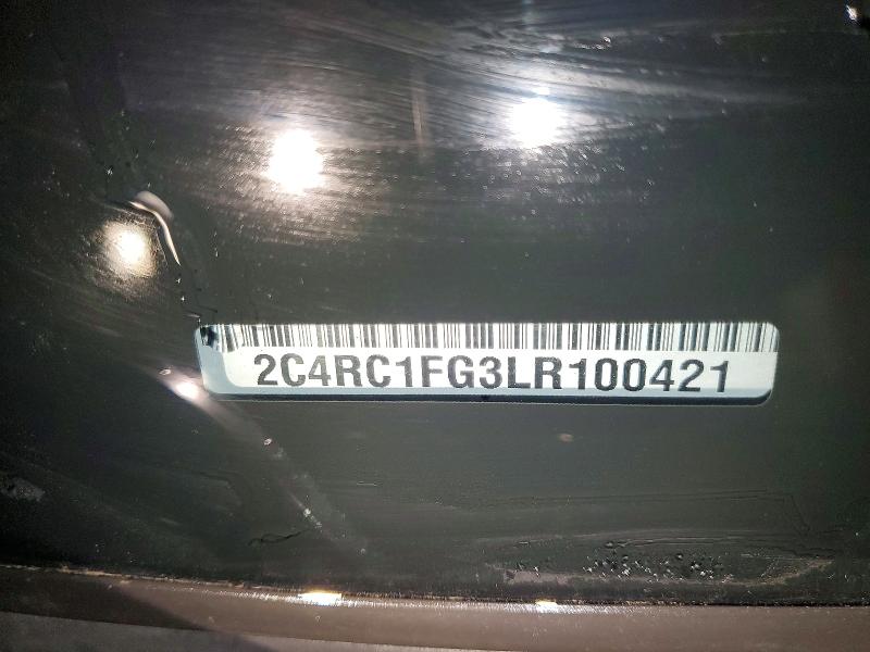46653916 :رقم المزاد ، 2C4RC1FG3LR100421 vin ، 2020 Chrysler Pacifica مزاد بيع