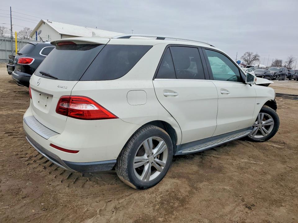 79449225 :رقم المزاد ، 4JGDA5HBXCA044602 vin ، 2012 Mercedes-benz Ml مزاد بيع