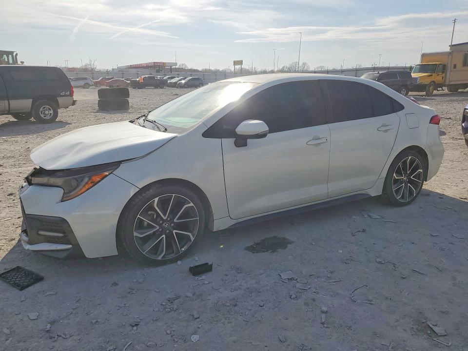 47020926 :رقم المزاد ، 5YFS4RCE8LP045643 vin ، 2020 Toyota Corolla مزاد بيع