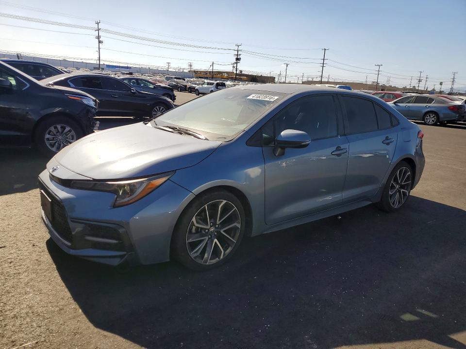41823916 :رقم المزاد ، 5YFS4RCE0LP048410 vin ، 2020 Toyota Corolla مزاد بيع