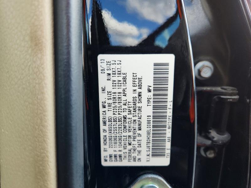 79558105 :رقم المزاد ، 5J8TB3H38EL008619 vin ، 2014 Acura Rdx مزاد بيع